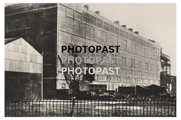 Old postcard of Manchester Electrical Power Station, Barton, Eccles, Manchester