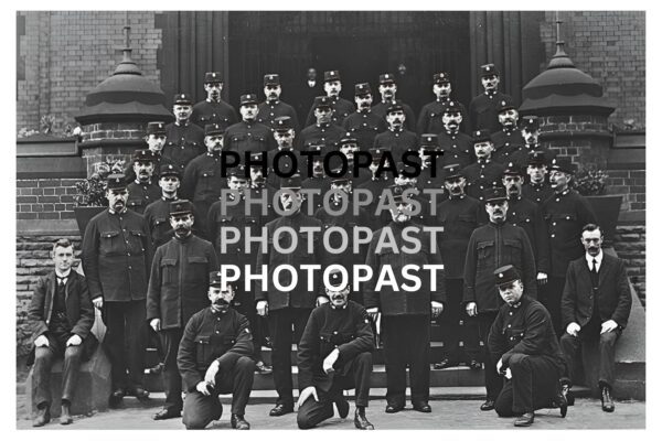 Old postcard of HMP Strangeways, Male Staff, Manchester, Cheetham Hill, Manchester